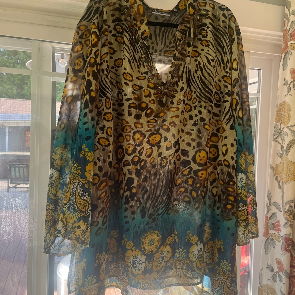 Catherine’s blouse 5X.